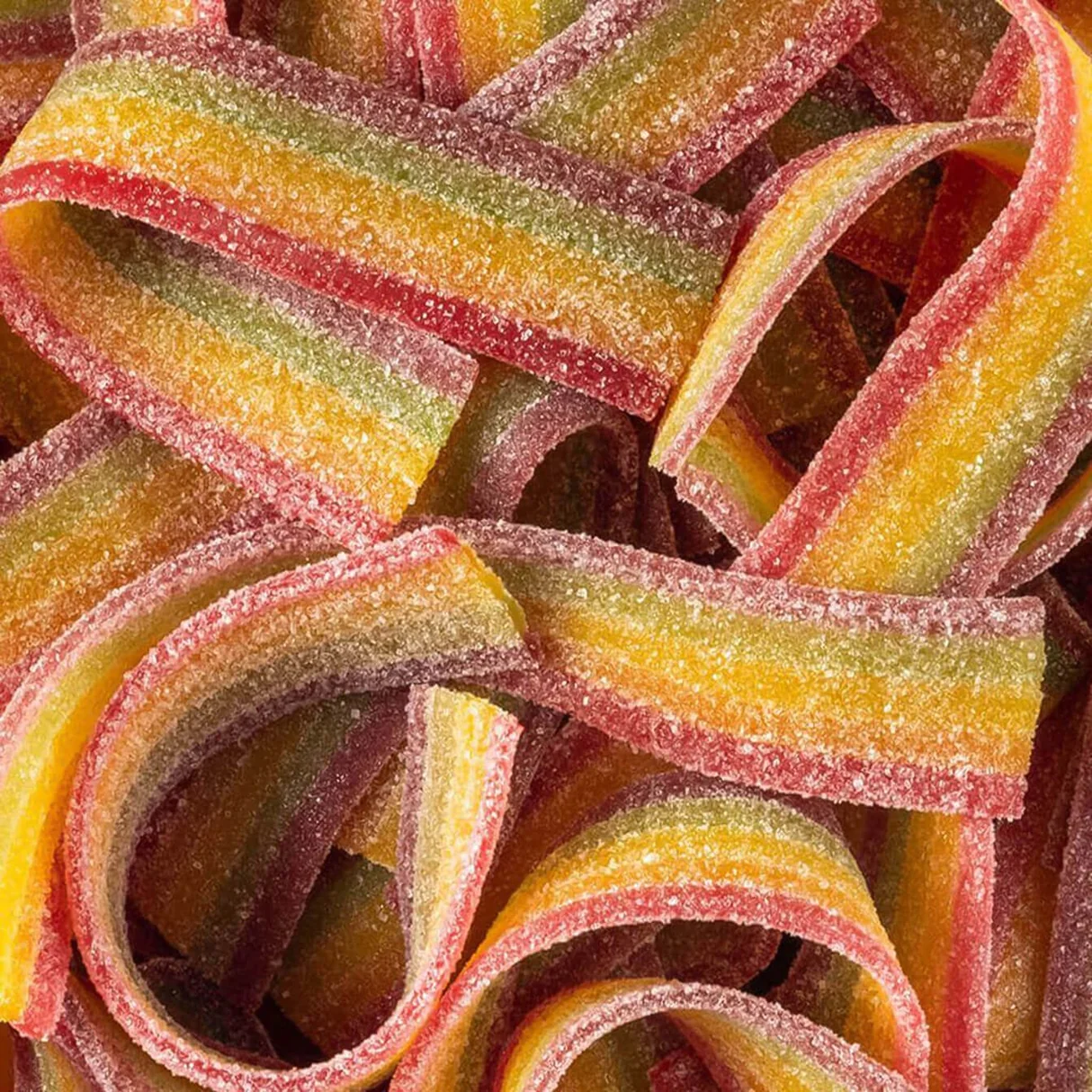 Sour Rainbow Belts