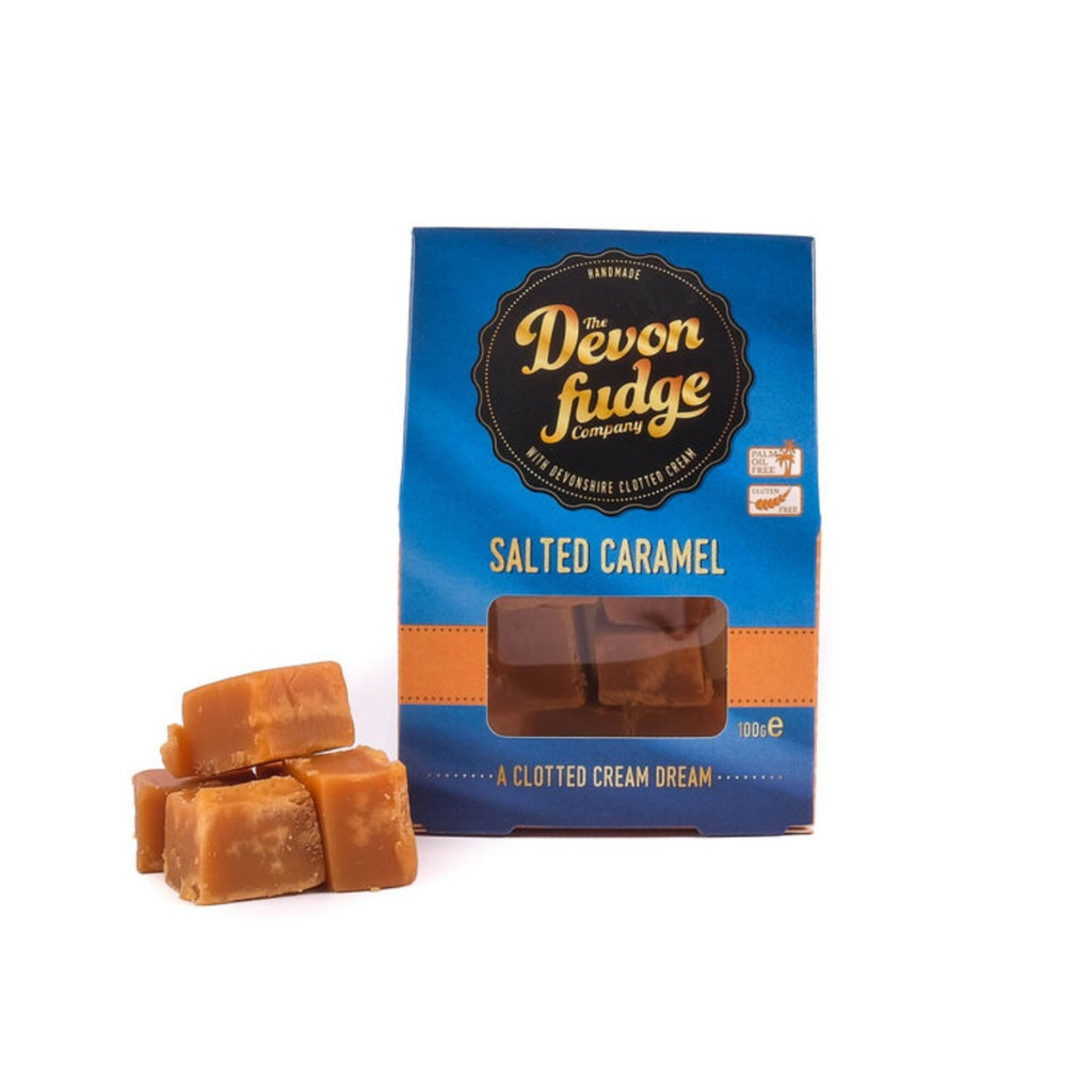 The Devon Fudge Company Salted Caramel Fudge